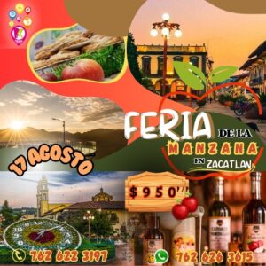 𝐅𝐄𝐑𝐈𝐀 𝐃𝐄 𝐋𝐀 𝐌𝐀𝐍𝐙𝐀𝐍𝐀 𝐄𝐍 𝐙𝐀𝐂𝐀𝐓𝐋𝐀𝐍